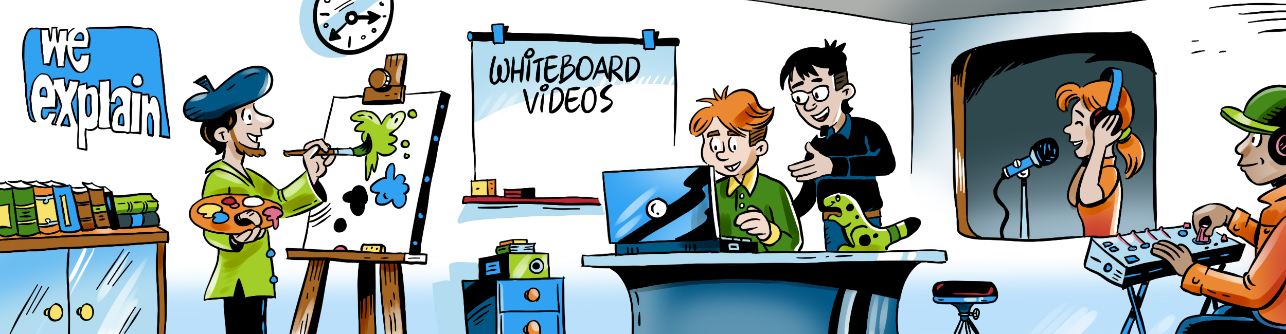 Creation prccess of explainer video